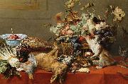 Frans Snyders Squirrel and Cat Sweden oil painting artist